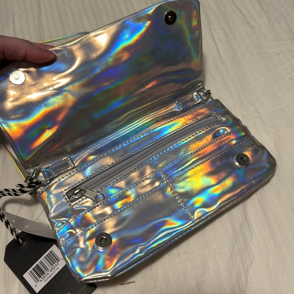 NWT holographic Dolphin Crossbody purse - Picture 3 of 5